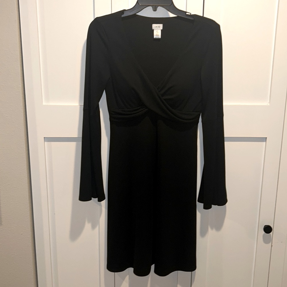 Cache Sz 6 Black Dress
